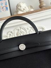 Hermes Herbag 31 Zip Black 31cm - 2