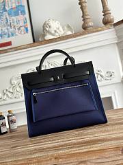 Hermes Herbag 31 Zip Black Blue 31cm - 3