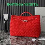 Bottega Veneta Large Andiamo Suede Red 42x35x18cm - 1