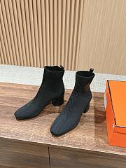 Hermes Volver 60 Ankle Boot Black - 1