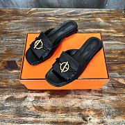 Hermes Isle Sandal Black - 1