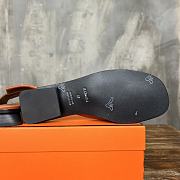 Hermes Isle Sandal Brown - 5