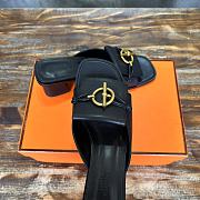 Hermes Ilot 50 Sandal Black - 3