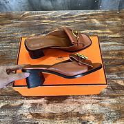 Hermes Ilot 50 Sandal Brown - 2