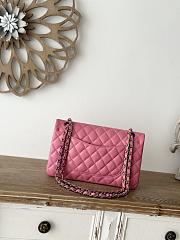 Chanel Flap Bag Pink Yellow Lambskin 25cm - 2