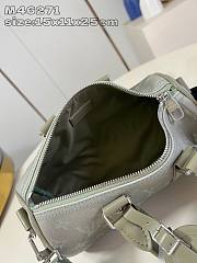 Louis Vuitton LV Keepall Bandoulière 25 Khaki Green 25x15x11cm - 6