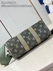 Louis Vuitton LV Keepall Bandoulière 25 Khaki Green 25x15x11cm - 2