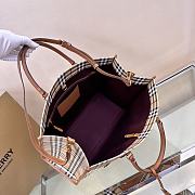 Burberry Medium Freya Tote Brown Beige 40x16x30cm - 6