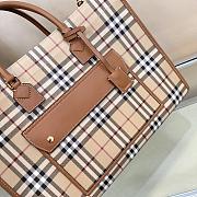 Burberry Medium Freya Tote Brown Beige 40x16x30cm - 3