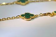 Van Cleef VCA Green Necklace - 3