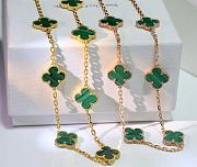 Van Cleef VCA Green Necklace - 2