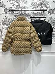 Gucci Fabric Bomber Jacket GG - 3