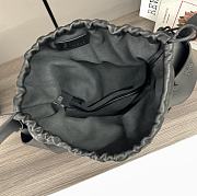 Loewe Interlaced Hobo Bag Black 38x18x17cm - 2