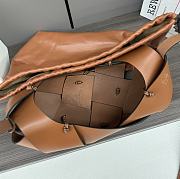 Loewe Interlaced Hobo Bag Tan 38x18x17cm - 2