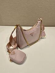 Prada Re-Edition 2005 Re-Nylon Pink Gold 22x12x6cm - 5