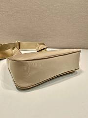 Prada Re-Edition 2005 Re-Nylon Beige Gold 22x12x6cm - 6