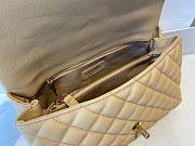 Chanel Coco Handle Flap Bag Beige Caviar 29cm - 2