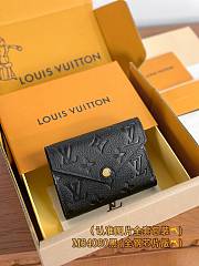 Louis Vuitton LV Black Victorine Wallet 12x9.5x2.5cm - 1