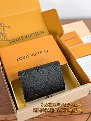 Louis Vuitton LV Black Victorine Wallet 12x9.5x2.5cm - 2