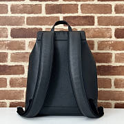 Gucci Large Backpack With Web Black 40x34x12cm - 6