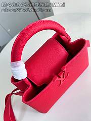 Louis Vuitton LV Capucines BB Red Bag 27x17.3x9cm - 6