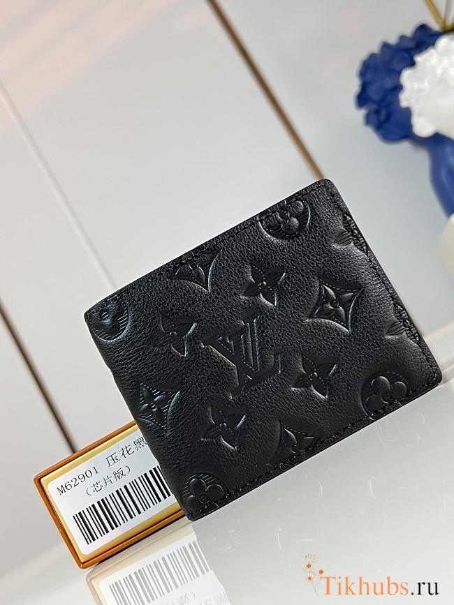 Louis Vuitton LV Wallet Multiple G65 Black 11.5x9x1.5cm - 1