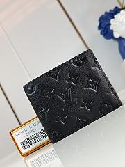 Louis Vuitton LV Wallet Multiple G65 Black 11.5x9x1.5cm - 1