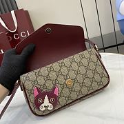 Gucci GG Mini Shoulder Bag Cat 22x13x4cm - 2