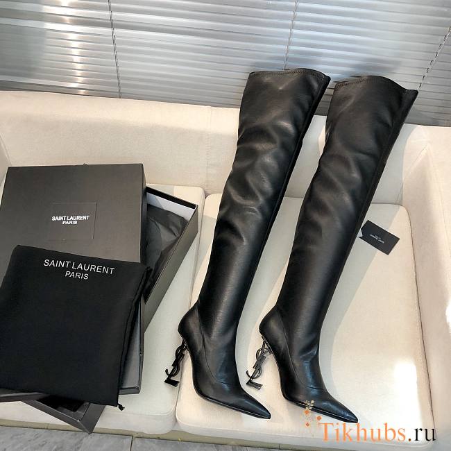 YSL Black High Boot - 1