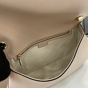 Gucci Blondie Medium Top Handle Bag Light Pink 32x17x10cm - 4