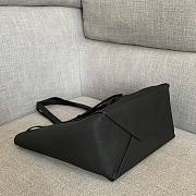 Celine Small Cabas Phantom Soft Grained Black 27x31x17cm - 4