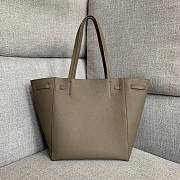 Celine Small Cabas Phantom Soft Grained Taupe 27x31x17cm - 2