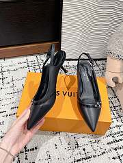 Louis Vuitton LV 6AM Slingback Pump Black 5.5cm - 5