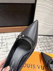 Louis Vuitton LV 6AM Slingback Pump Black 5.5cm - 3