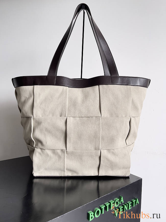 Bottega Veneta Arco Tote Bag Canvas 40x36x24cm - 1