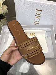 Dior Brown Slides - 4