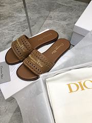 Dior Brown Slides - 2