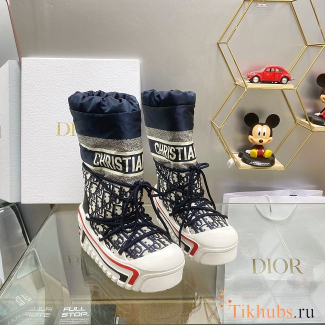 Dior DiorAlps Ski Blue Boots - 1