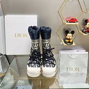 Dior DiorAlps Ski Blue Boots - 3