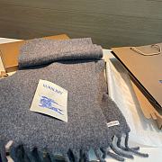 Burberry Grey Scarf 23x185cm - 3