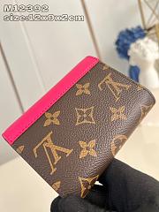 Louis Vuitton LV Victorine Wallet Monogram Pink 12x9.5x2.5cm - 3