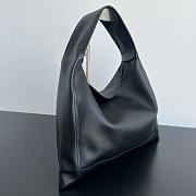 Bottega Veneta Hop Bag Black 46x21x10cm - 6