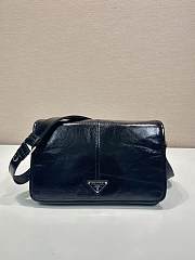 Prada Leather Bag Black 30x20x11cm - 1