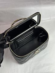 Chanel Vanity Top Handle Lambskin Black 17cm - 2