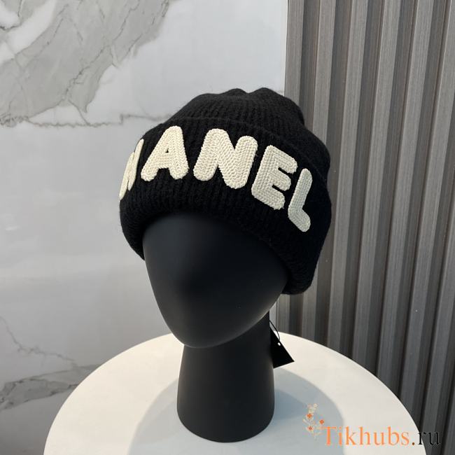 Chanel Black beanie 03 - 1