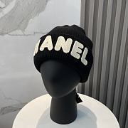 Chanel Black beanie 03 - 1