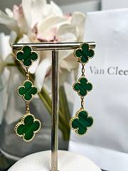 Van Cleef VCA Green Earrings - 3