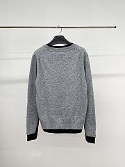 Miu Miu Silk Cashmere V-neck Sweater - 4