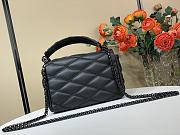 Louis Vuitton LV GO-14 MM Black Lambskin 23x16x10cm - 4