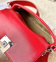 Givenchy Small Soft Bag Red 25x15x6cm - 5